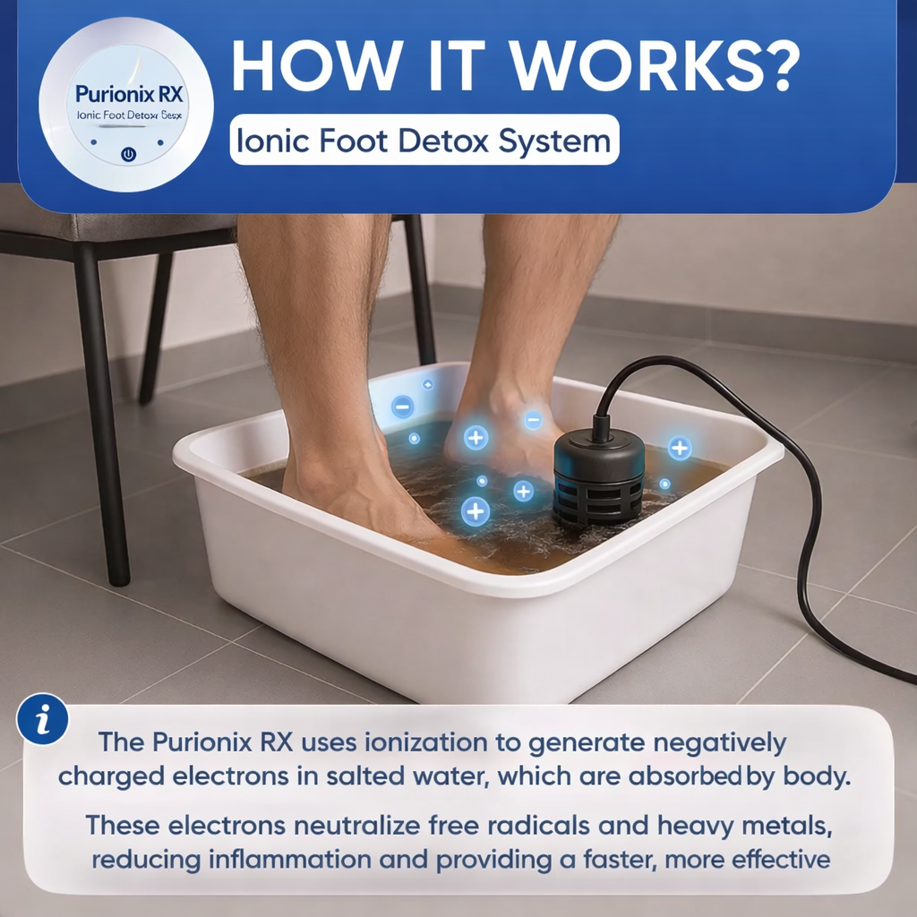 Purionix RX — Ionic Foot Detox System